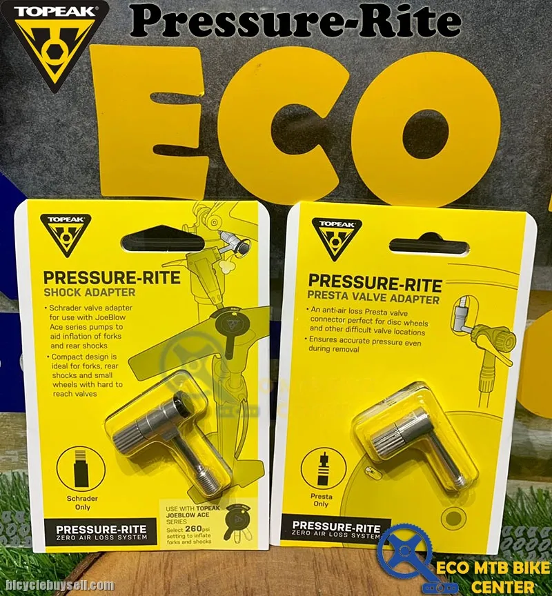 TOPEAK Pressure-Rite Shock / Presta Valve Adapter