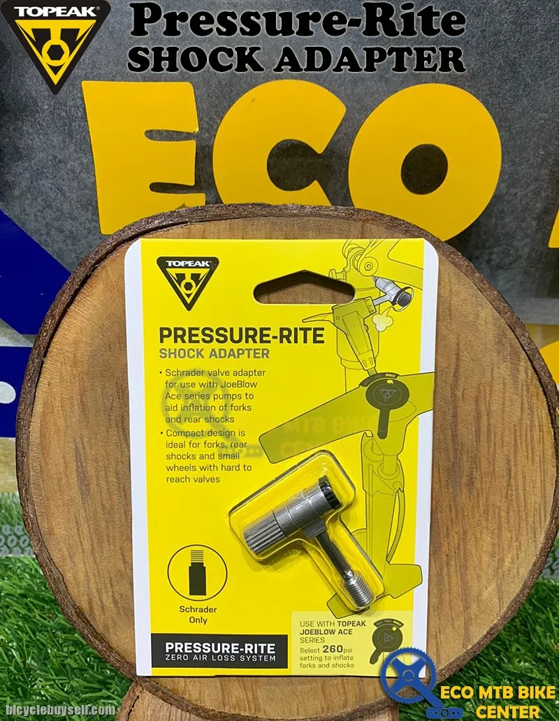 TOPEAK Pressure-Rite Shock / Presta Valve Adapter