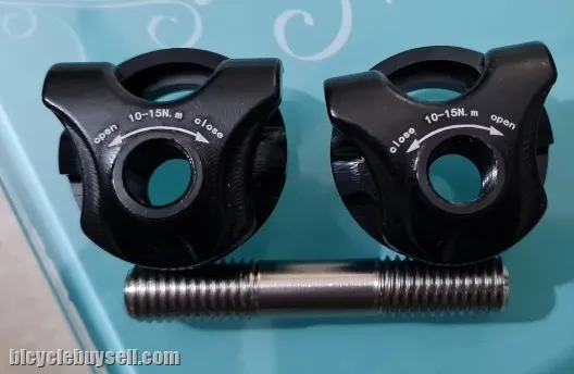 [NEW] Oval Rail 7x9,7x10 Saddle Clamp for TREK EMONDA DOMANE Seat Mast clamp (Titanium)