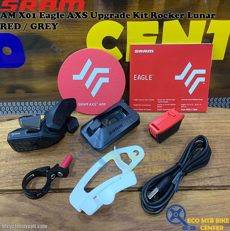 SRAM AM X01 Eagle AXS Upgrade Kit Rocker Lunar Red / Grey