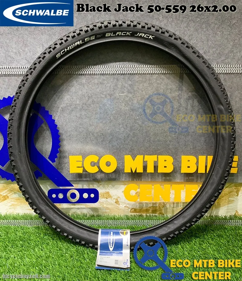 SCHWALBE Tires Black Jack 50-559 26x2.00 K-Guard