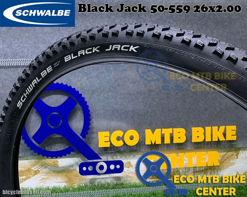 SCHWALBE Tires Black Jack 50-559 26x2.00 K-Guard