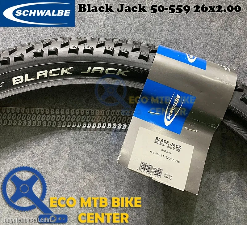 SCHWALBE Tires Black Jack 50-559 26x2.00 K-Guard