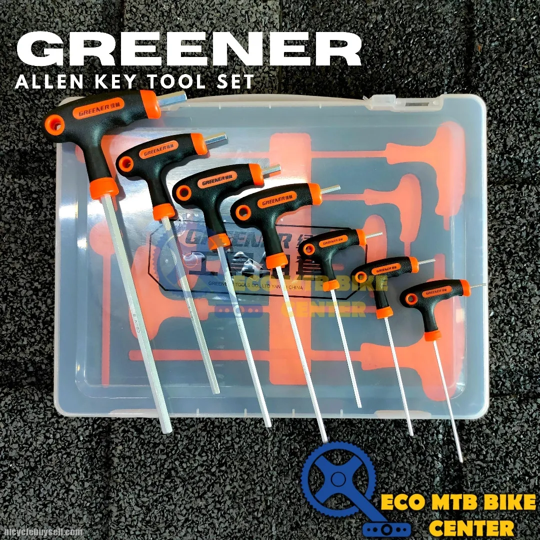 Greener Allan Key T-Style Hex Key set
