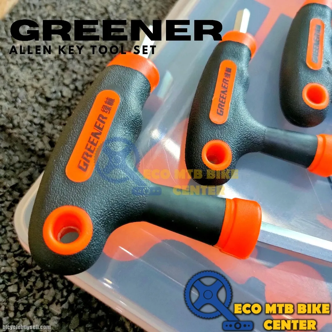 Greener Allan Key T-Style Hex Key set
