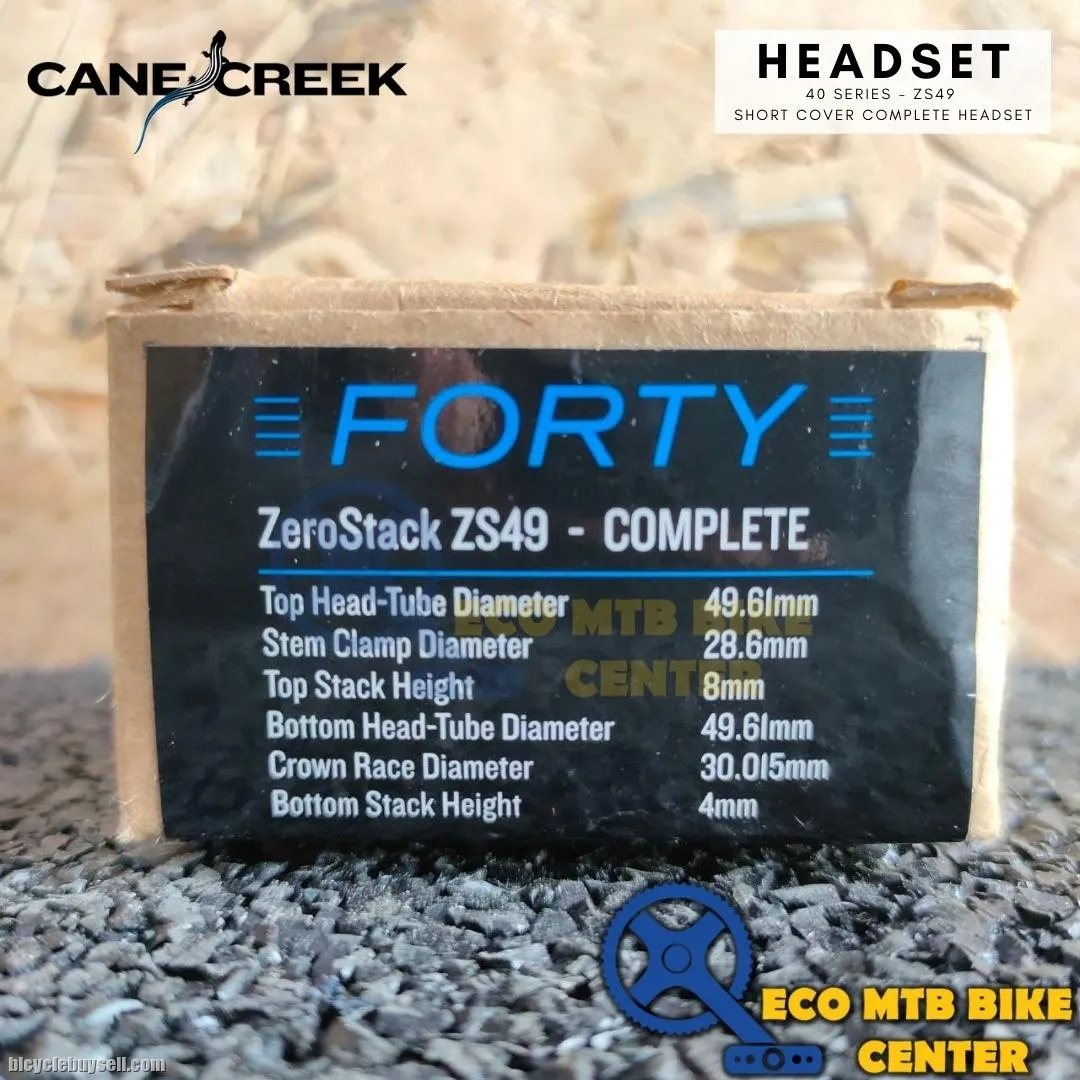 CANE CREEK Forty 40 Series Zero Stack ZS49 Short Cover Complete Headset