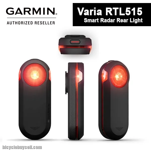 Garmin Varia RTL 515 Radar Smart Bicycle Rear Light Lampu Basikal Road Bike MTB Blinker Sensor Smart
