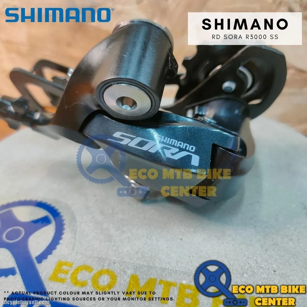 SHIMANO SORA R3000 Series 9 Speed Rear Derailleur + Shifter RD-R3000-SS + SL-R3000-R