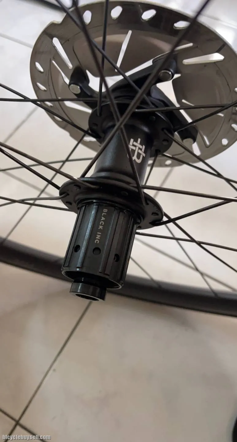 Black Inc forty five carbon wheelset