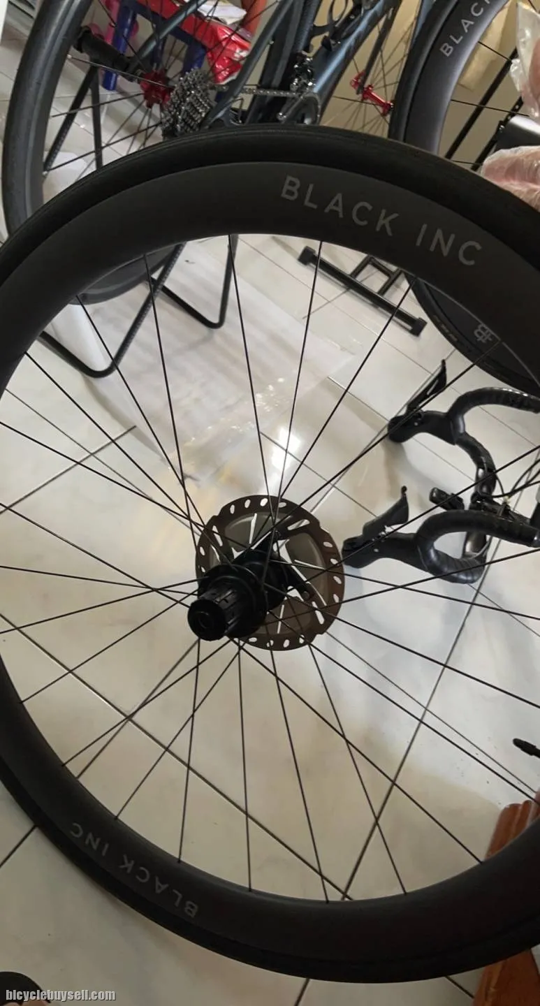 Black Inc forty five carbon wheelset