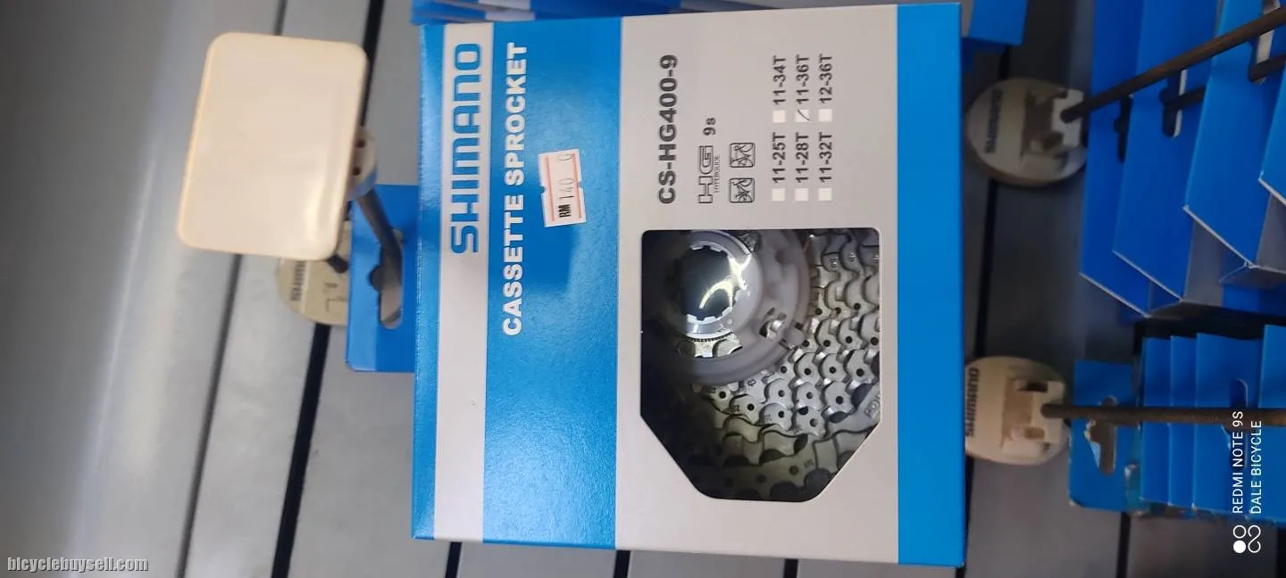 SHIMANO ALIVIO CS-HG400 9 SPEED CASSETTE 11-36T
