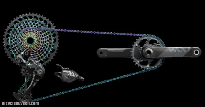 Brand new SRAM Eagle XX1 RAINBOW,BLack  12speed Groupset