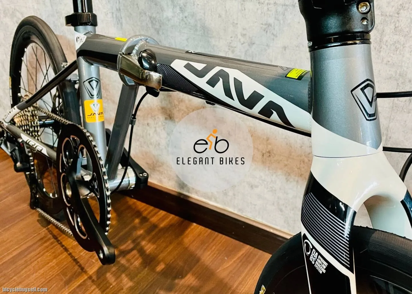 JAVA IRA DISC SHIMANO DEORE 10SP CARBON FORK CHROMOLY FRAME