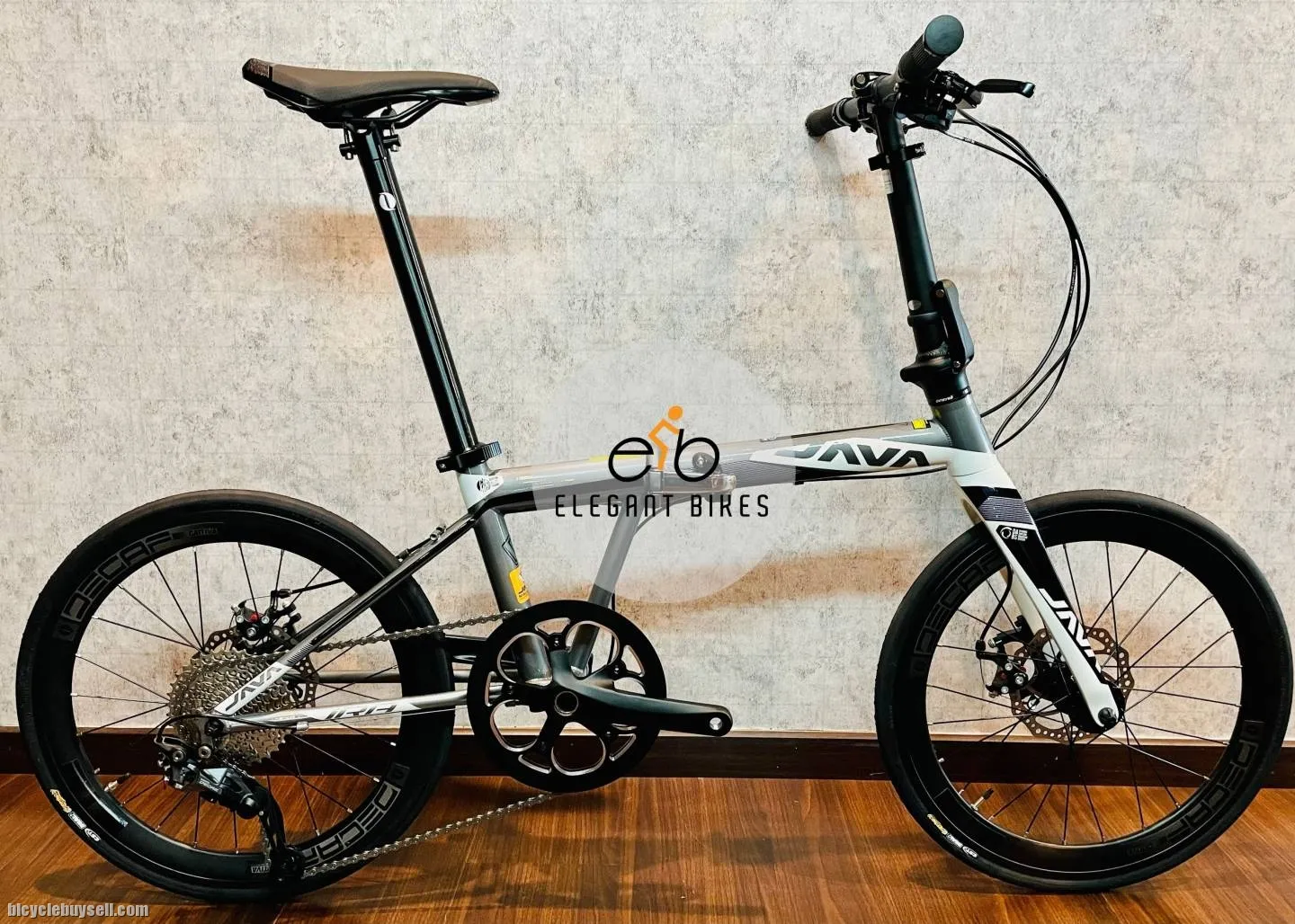 JAVA IRA DISC SHIMANO DEORE 10SP CARBON FORK CHROMOLY FRAME
