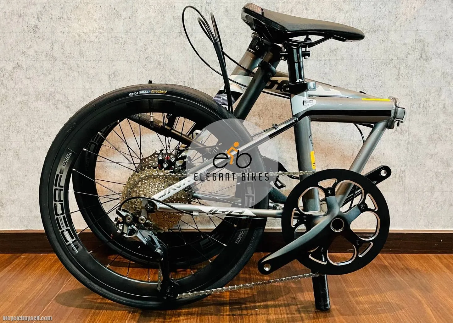 JAVA IRA DISC SHIMANO DEORE 10SP CARBON FORK CHROMOLY FRAME