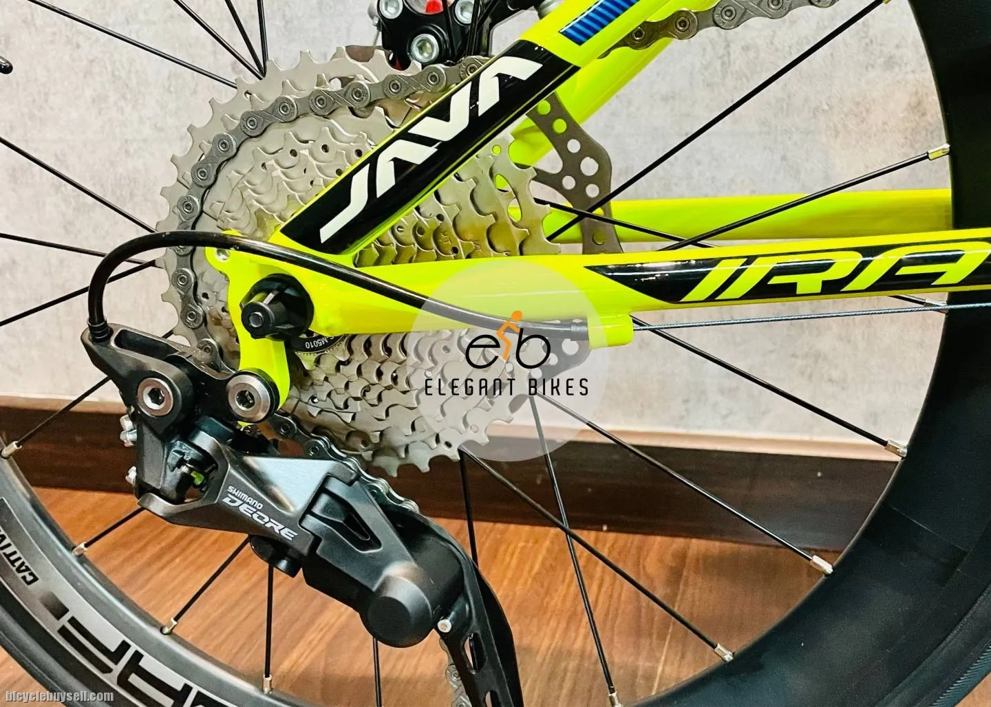 JAVA CHROMOLY FRAME IRA SHIMANO 18SP CARBON