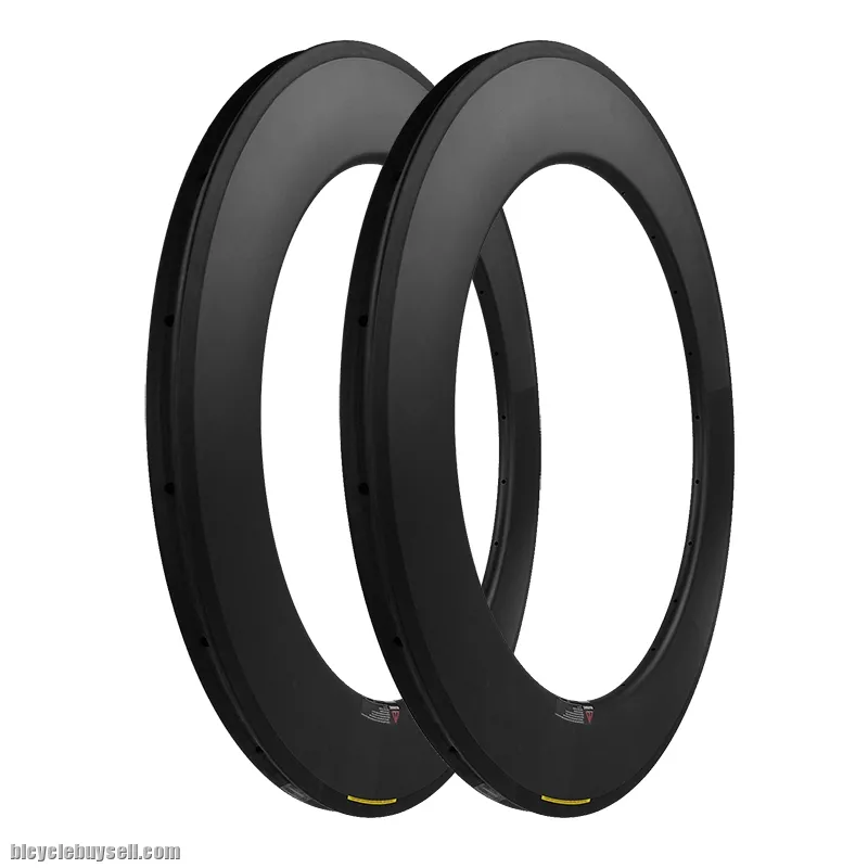 88mm Toray Carbon Road Bike Clincher Rims