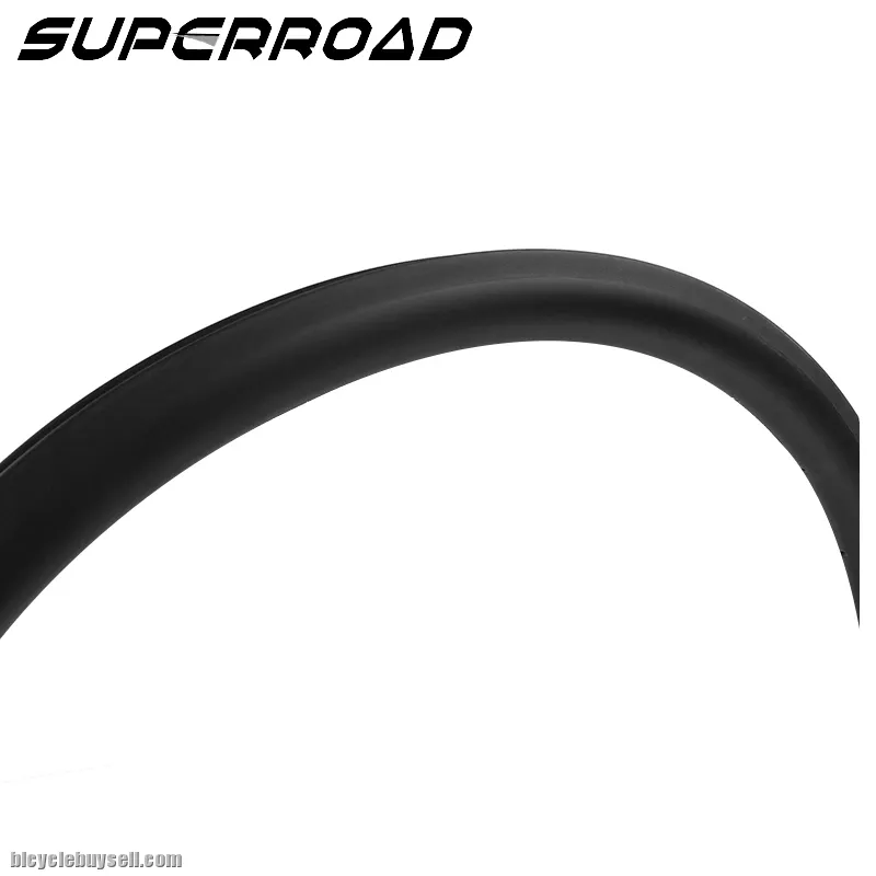38mm Asymmetric Full Carbon Fiber Road Bike Tubular Rims