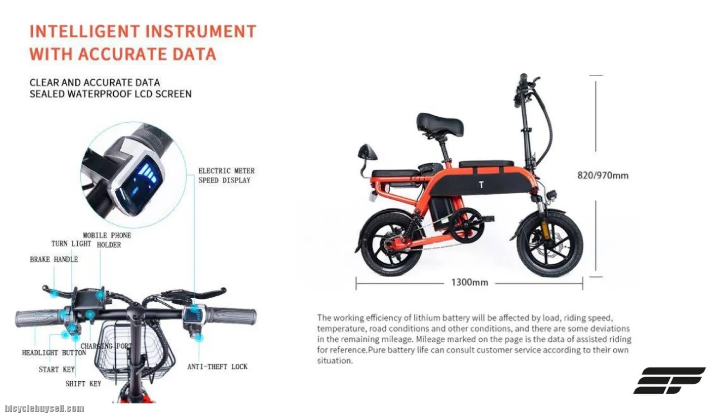 Electric Bicycle JIMOVE M2 Pro (Parent &amp; child e-bike)