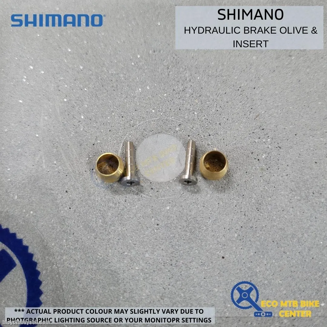 Shimano Hydraulic Brake Olive &amp; Insert (GENUINE SHIMANO) 2SET/PACK