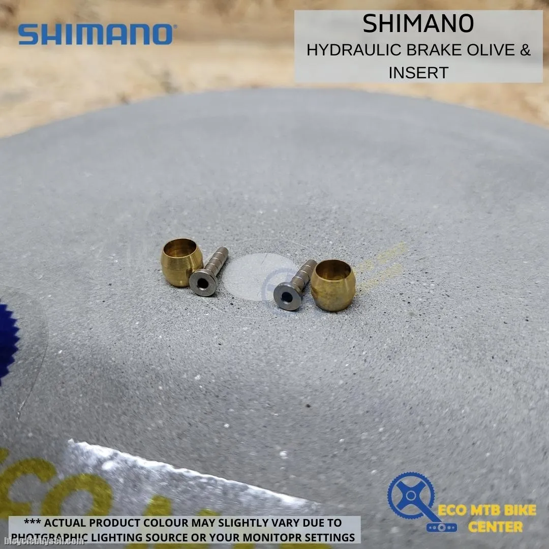 Shimano Hydraulic Brake Olive &amp; Insert (GENUINE SHIMANO) 2SET/PACK
