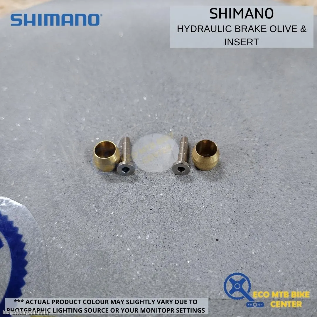 Shimano Hydraulic Brake Olive &amp; Insert (GENUINE SHIMANO) 2SET/PACK