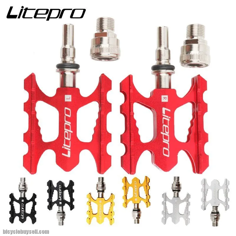 Litepro quick release portable sealed bearing pedal for folding bike