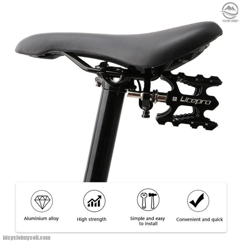 Litepro quick release pedal holder folding bike camp trs crossmac java xds