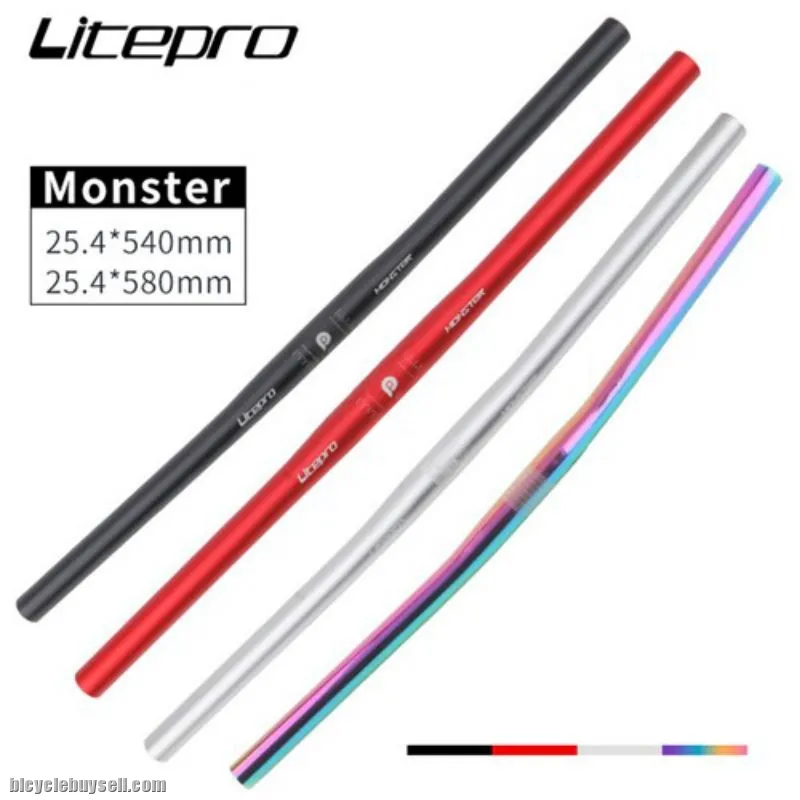 Litepro handlebar for folding bike / mini velo 25.4 x580mm trs crossmac camp java