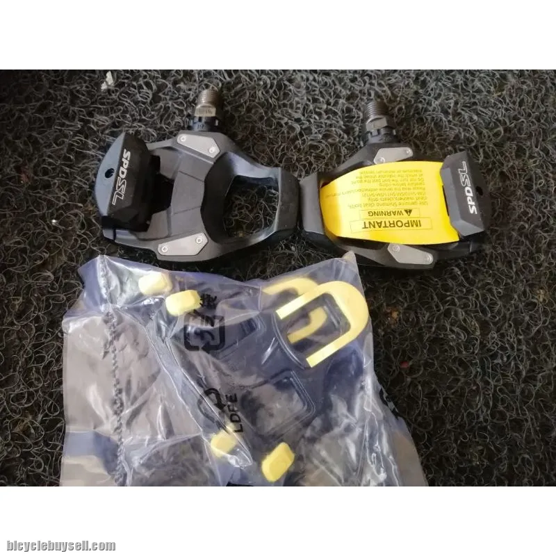 100% original Shimano rs500 road pedal sekali cleats yellow for roadbike bike