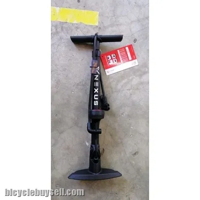 High presure Nexus bicycle floor pump with meter 160psi bike tyre inflator