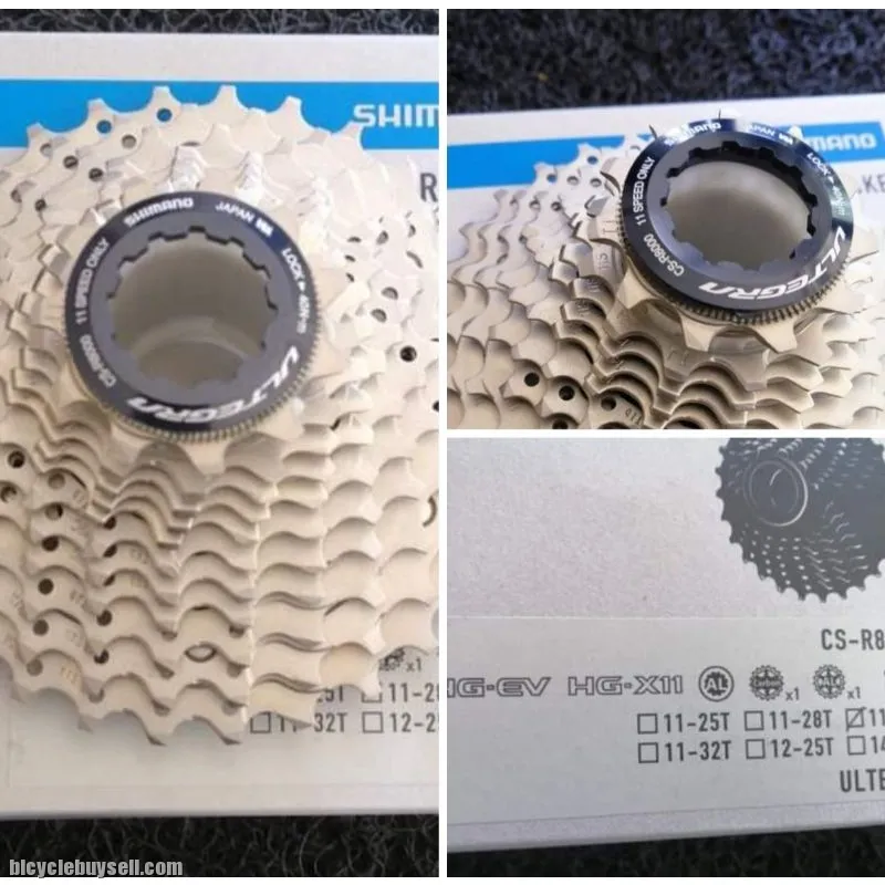 100% SHIMANO ULTEGRA r8000 - 11Speed - HG-EV - Road Cassette Sprocket 11-30t