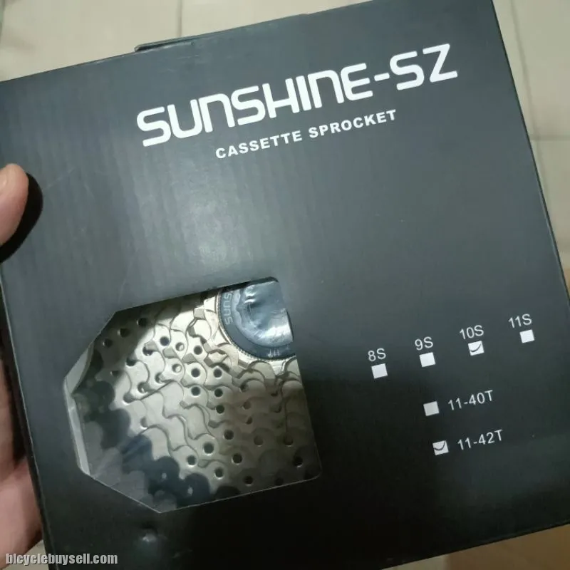 Sunshine -sz 10speed cassette for mtb / folding bike