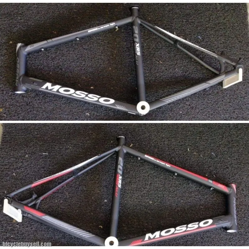 20â€ mosso xr5 7005 super light alu minivelo frameset