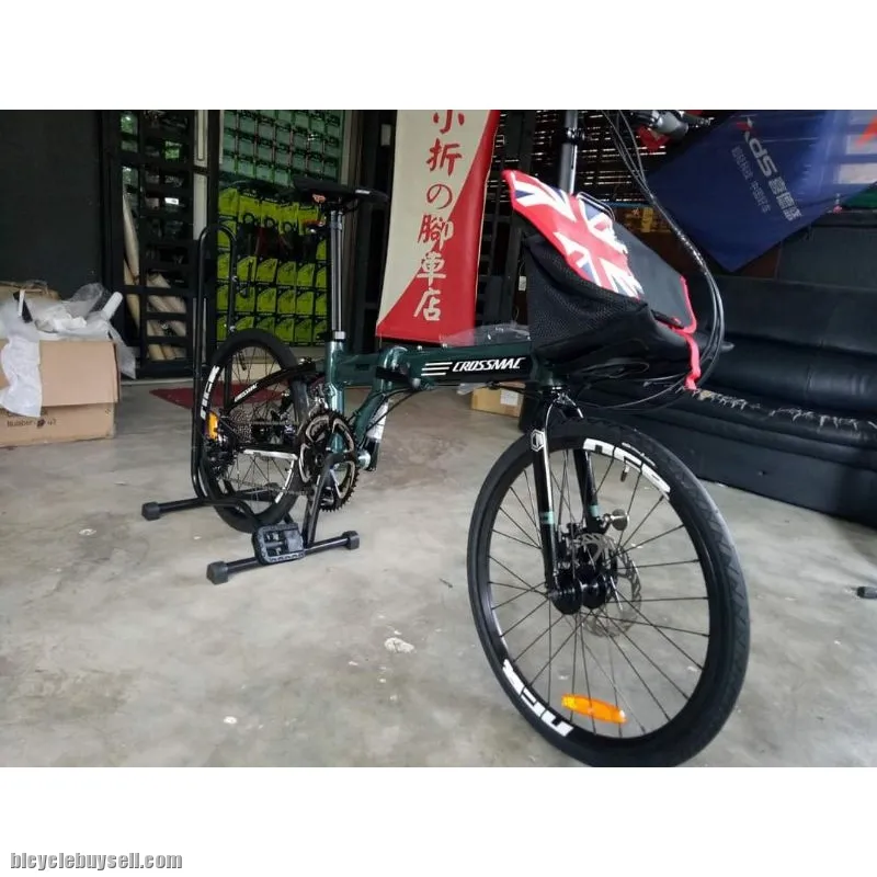 crossmac front block travel bag for folding bike brompton pikes 3sixty pacific trs dahon