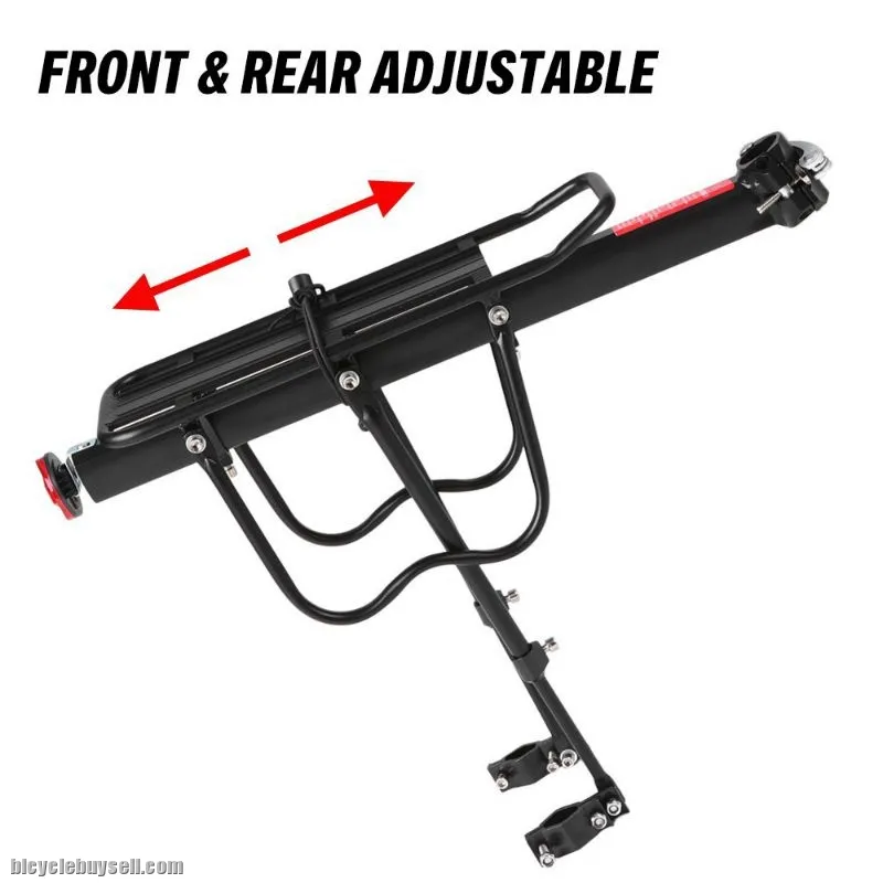 Bike carrier adjustable bicycle rear carrier for mtb bike back seat