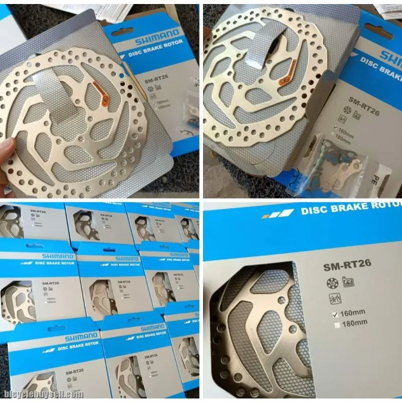 SHIMANO DISC BRAKE ROTOR SM-RT26 6 BOLT