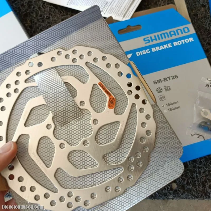 SHIMANO DISC BRAKE ROTOR SM-RT26 6 BOLT