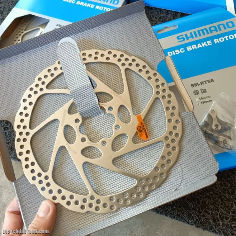 SHIMANO DEORE DISC BRAKE ROTOR SM-RT56 6 BOLT 160mm 180mm