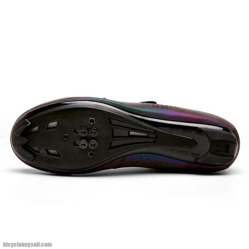 2023 SPEED cycling road shoe SPD clipped cleat zeray carbon pedal set color black galaxy