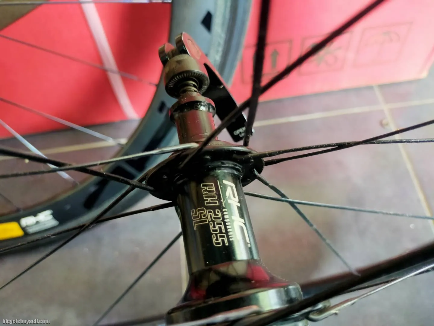 SOLD Wheelset RHC 50mm Tubular