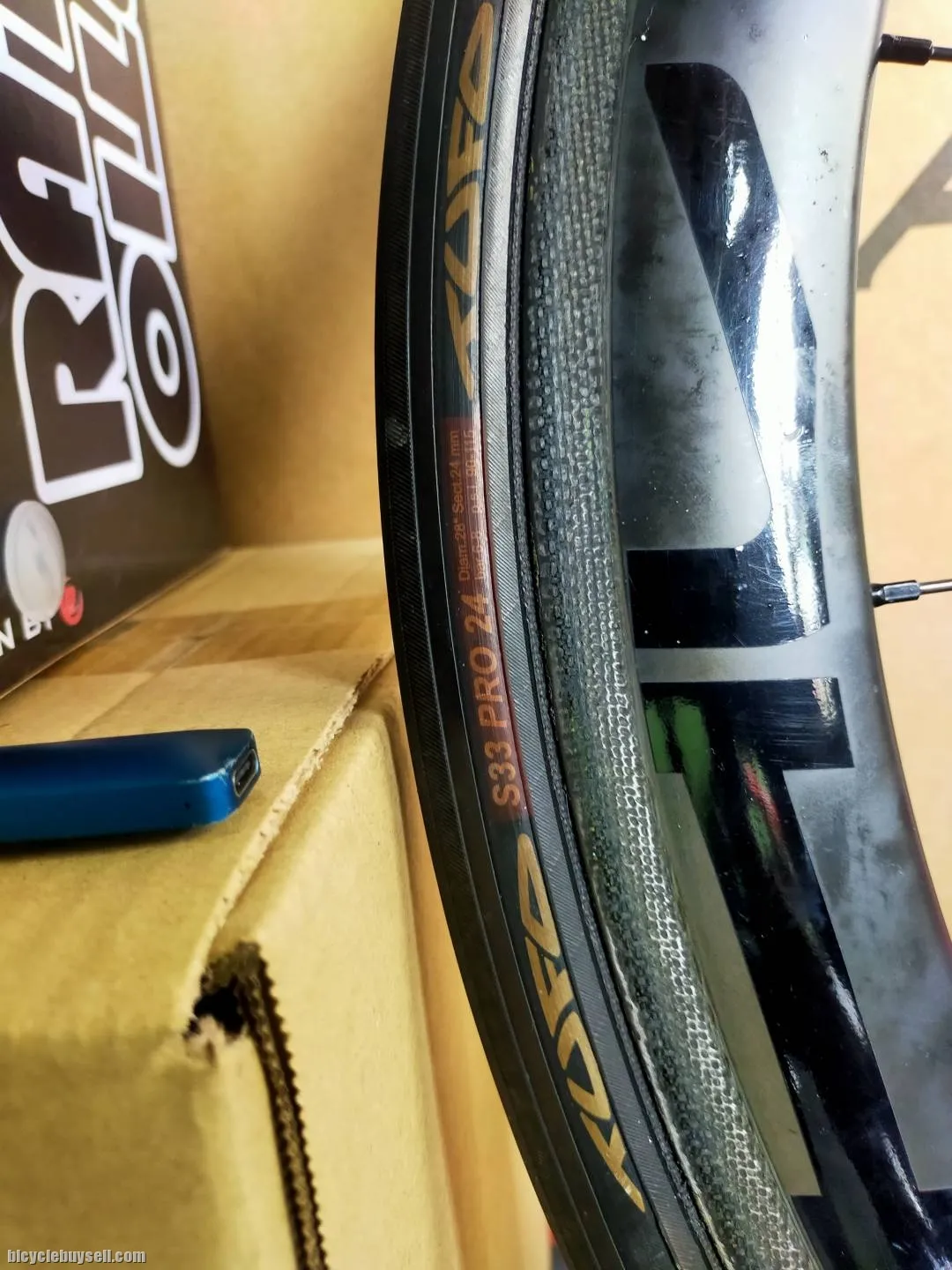 SOLD Wheelset RHC 50mm Tubular