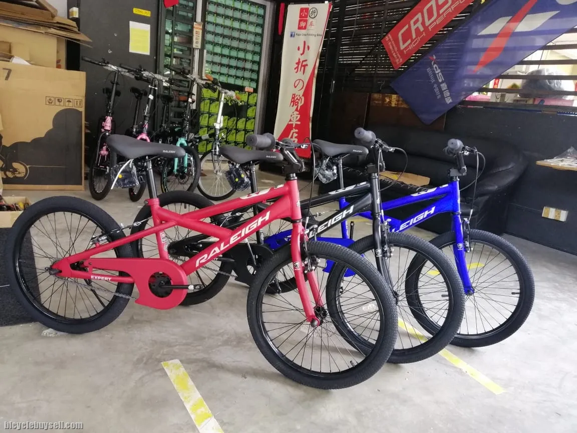20â€ raleigh expert bmx bike basikal