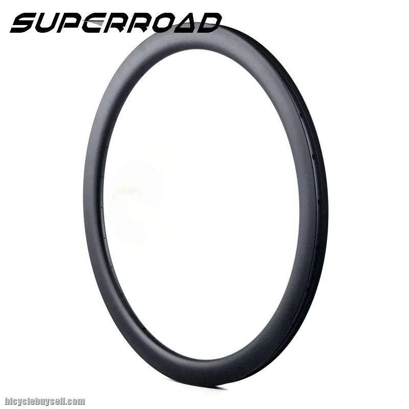 Wholesale 29mm Wide 45mm Light Weight Tubeless Gravel Bike Carbon Bicycle Rims