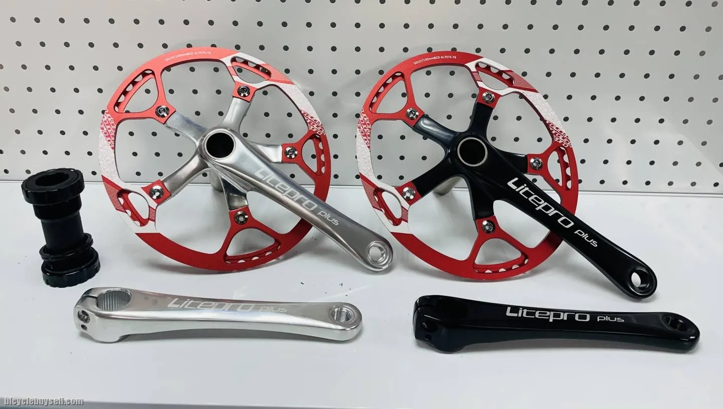 Litepro Oval hollowtech crankset
