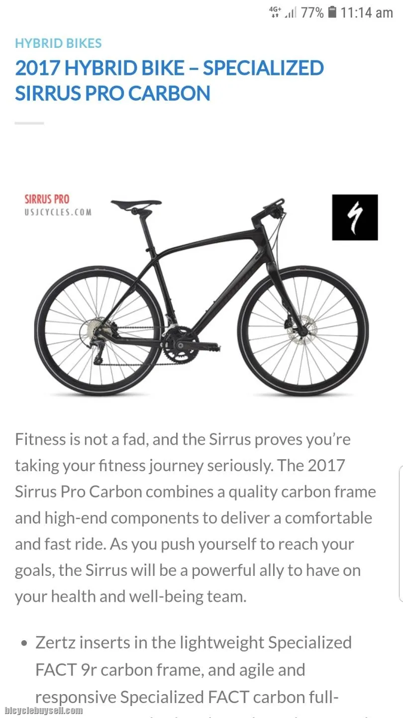 Specialized Sirrus Pro Carbon