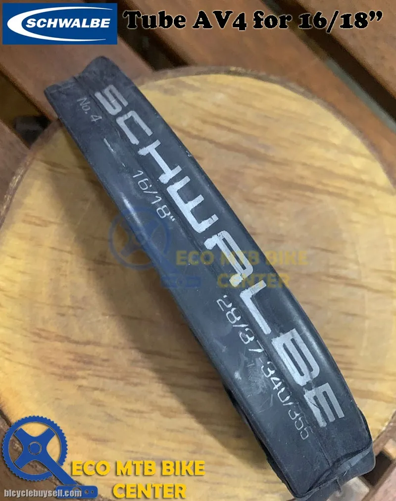 SCHWALBE Inner Tubes AV4 for 16/18"