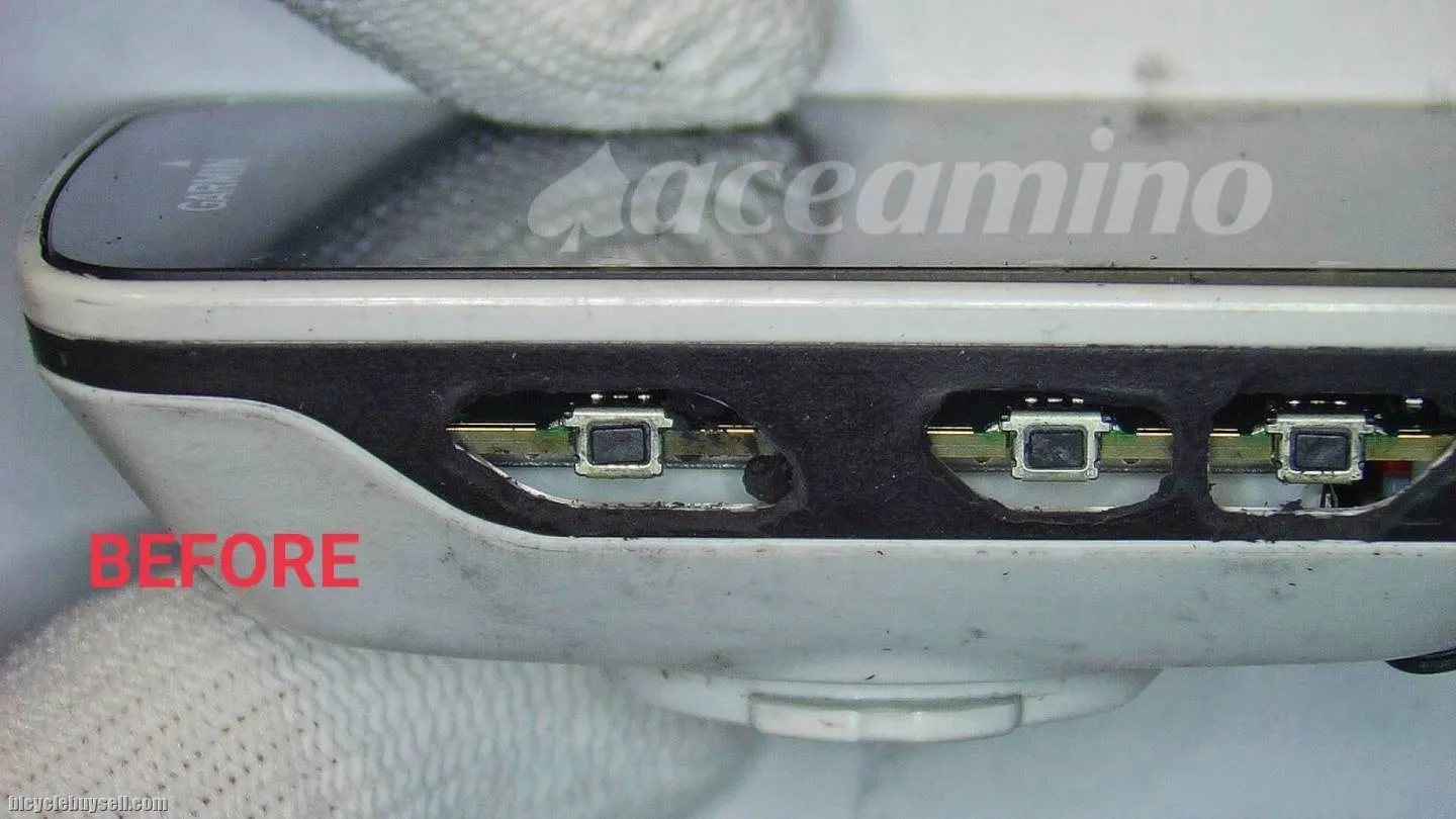 Garmin Edge 520 Repair Services (Button, Casing, Battery, LCD, Motherboard)