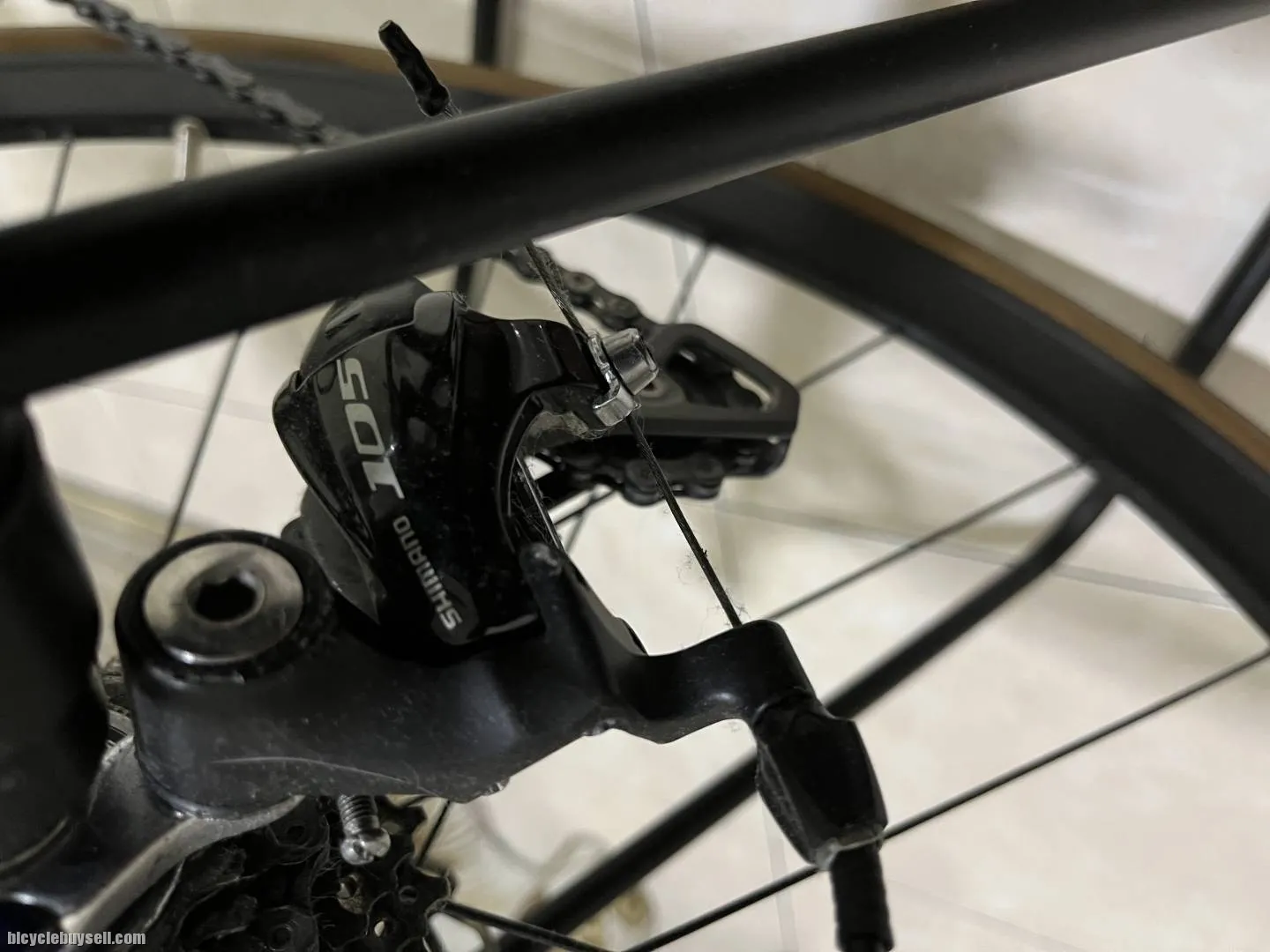 (SOLD) Alloy Frame + Wheelset