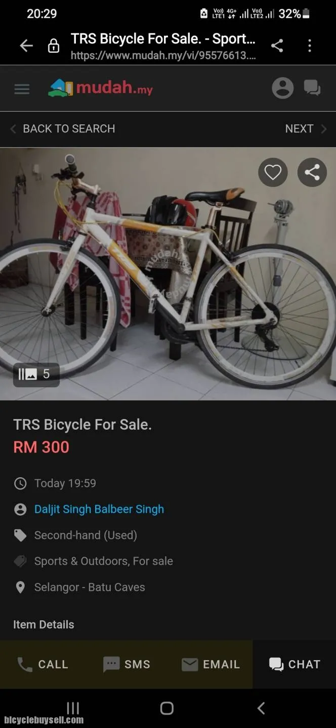 TRS used bicycle for sale